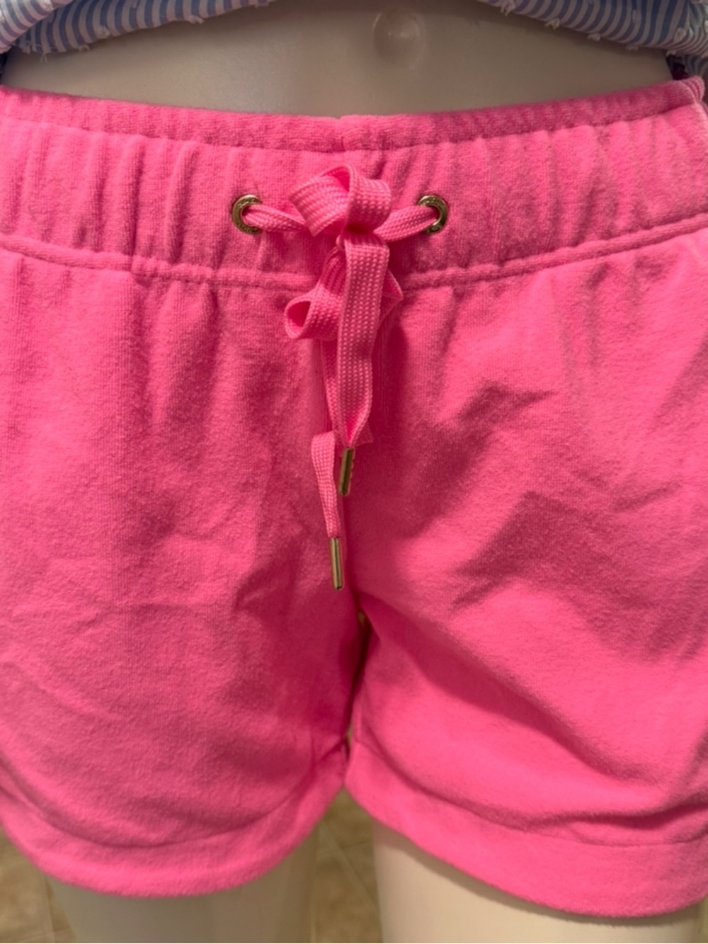 Lilly Pulitzer Hot Pink Pull-On Athletic Shorts